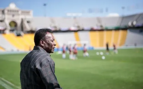 El delicado estado de salud de Pelé tiene al mundo en vilo. | Foto: Getty Images.