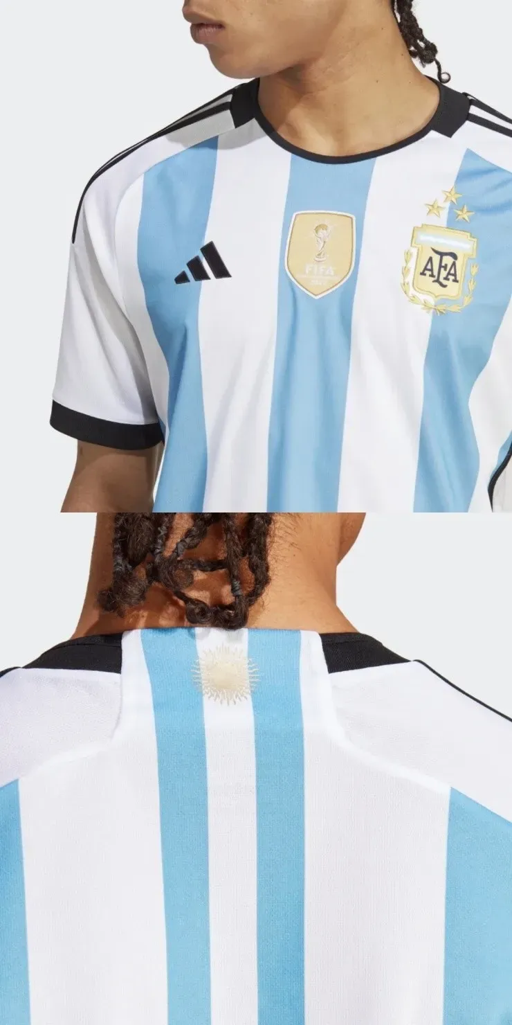 El nuevo modelo de la camiseta de Argentina presenta las novedades del equipo campeón en el Mundial de Qatar 2022
