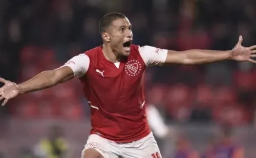 Benegas anotó 13 goles en Independiente durante la temporada 2022. | Foto: Archivo.