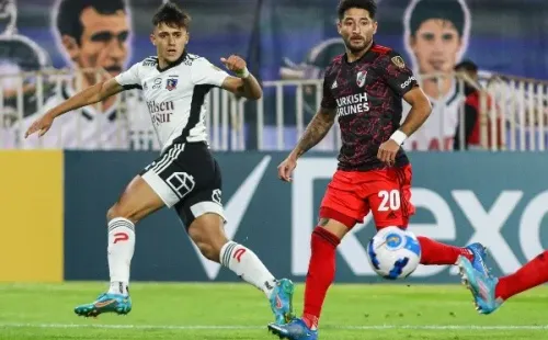 Pablo Solari la rompió toda en Colo Colo antes de ser fichado por River Plate. | Foto: Getty Images.