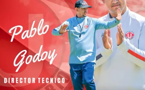 La gráfica del Universitario de Vinto para anunciar la renovación del DT paraguayo Pablo Godoy, quien está muy cerca de cambiar de club.