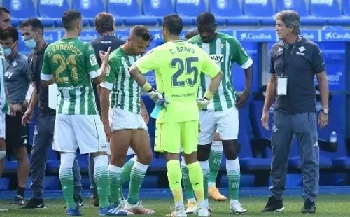 Manuel Pellegrini y Claudio Bravo