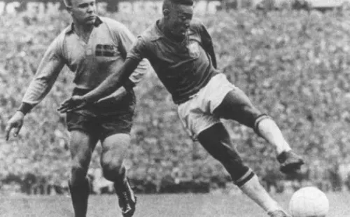 Pelé en Suecia 1956