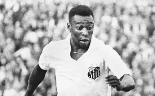 Pelé con Santos