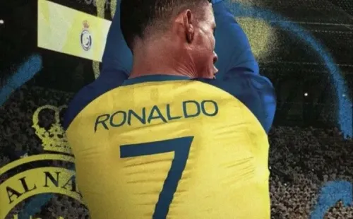 Los afiches de Ronaldo ya están por la ciudad. Foto: @MUATH_ALJANDAL