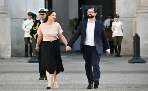 Irina Karamanos aclara el estado de su relación con el Presidente Boric.(Foto: UNO)