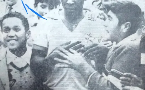 La fotografía en el estadio Sausalito en 1962.