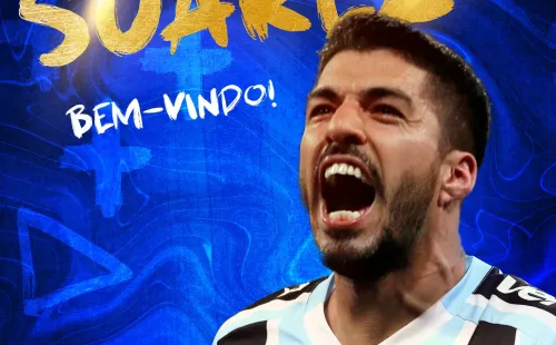 La bienvenida para Luis Suárez en Gremio.