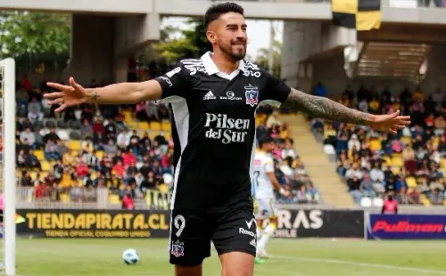 Juan Martín Lucero quiere salir de Colo Colo para emigrar a Brasil. (Agencia Uno).