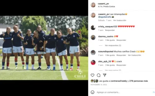 Pavez terminó la temporada en noviembre, cuando quedaron eliminadas de la Copa Federal.