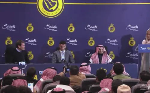 Cristiano Ronaldo tuvo una movida presentación en el Al Nassr. Foto: YouTube.