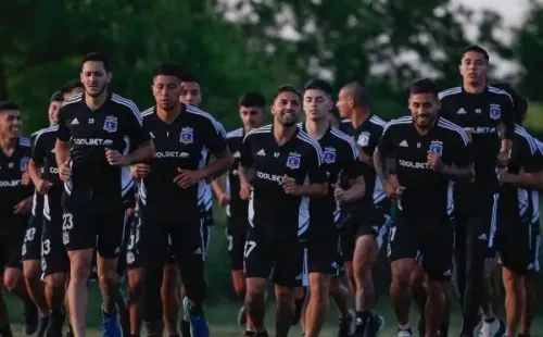 Moya destaca el trabajo físico que realiza Colo Colo en Buenos Aires (Foto: Colo Colo)