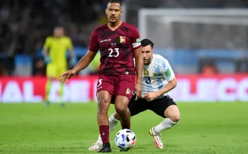 Rondón ha convertido varios goles en la selección de Venezuela. | Foto: Getty Images.