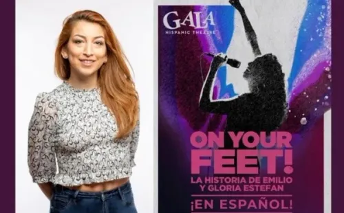 Gloria Estefan impactada por cantante chilena en Broadway.(Foto: Instagram)