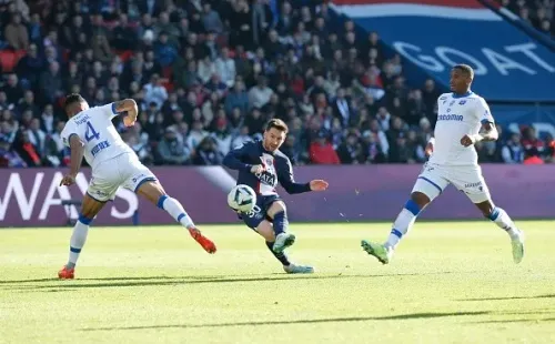 Messi lleva12 goles (más 14 asistencias) en 19 partidos jugados con el PSG en esta temporada 2022-23. | Foto: Getty Images.
