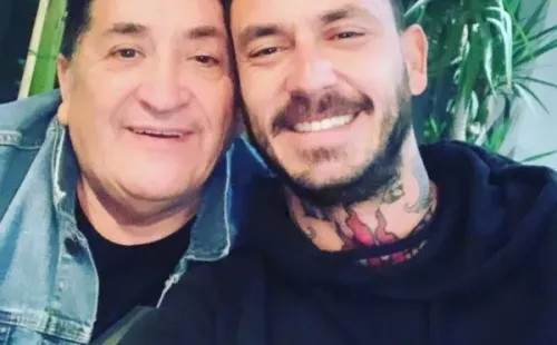 El mensaje de Pinilla a su exsuegro en Instagram.