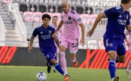 Romeo Beckham tuvo una experiencia en el fútbol de Estados Unidos. | Foto: Instagram @romeobeckham.