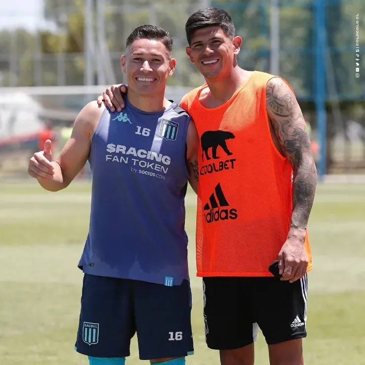 Óscar Opazo y Esteban Pavez