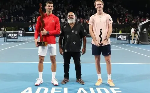 Novak Djokovic fue campeón en Adelaida ante Korda. | Foto: Getty