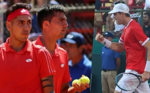 Tabilo, Barrios y Jarry tuvieron un debut triunfal en la qualy del Abierto de Australia 2023. | Foto: Agencia Uno