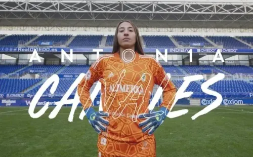 Antonia Canales es nuevo fichaje del Real Oviedo para 2023. (Real Oviedo Fem)