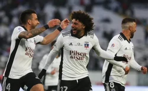 Zalivia y Falcón compartieron el centro de la defensa por un par de años en Colo Colo. | Foto: Agencia UNO.