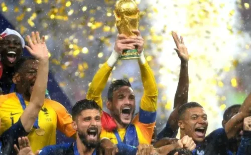 Hugo Lloris fue el capitán de la selección francesa que ganó el Mundial de Rusia 2018. | Foto: Getty Images.