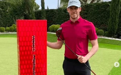 Gareth Bale colgó los botines y ahora podrá jugar golf con tranquilidad. Foto: Instagram