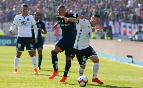 Beausejour y Benegas enfrentaron varias veces a Colo Colo defendiendo a la U. | Foto: Agencia Uno
