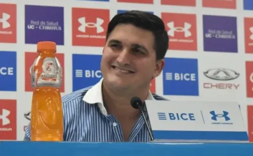 Ángel Hualde fue presentado este martes en conferencia de prensa. (Cruzados)