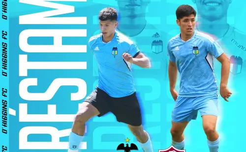 O’Higgins confirma el préstamo de Nicolás Matamoros y Felipe Ogaz al Fluminense de Brasil.