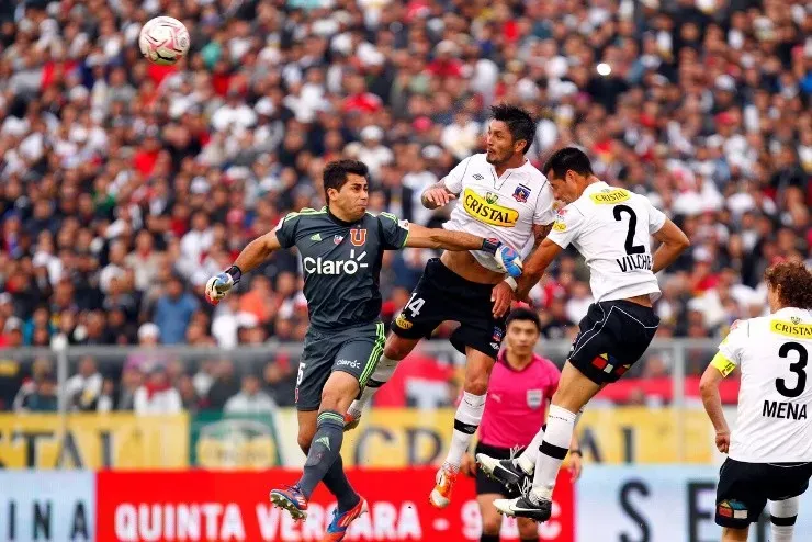 Johnny Herrera en la U vs Colo Colo