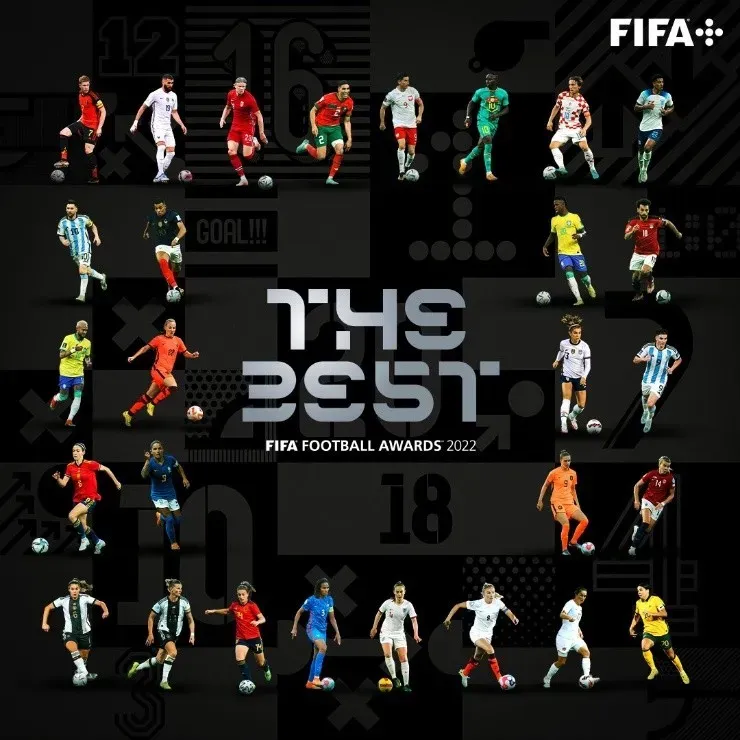 Los nominados al The Best 2022