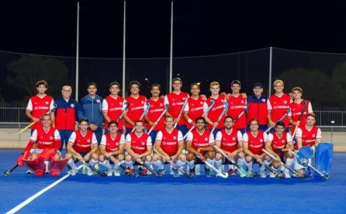 Los Diablos se preparan para debutar en el Mundial de Hockey Césped. | Foto