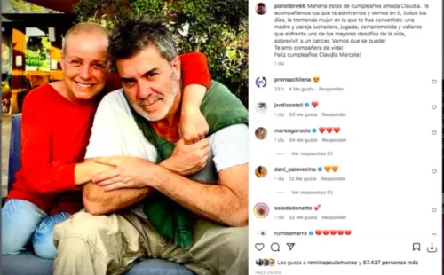 ClaudiaConserva se muestra “repleta de amor” en su cumpleaños.(Foto: Instagram)