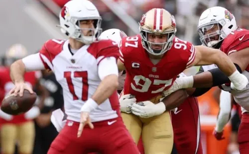 Los 49ers presentan una defensa de temer con Nick Bosa a la cabeza. | Foto: Getty Images.