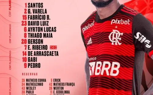 El once estelar de Flamengo en el campeonato Carioca