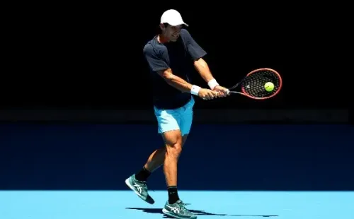 Garin cayó en primera ronda del Abierto de Australia. | Foto: Getty