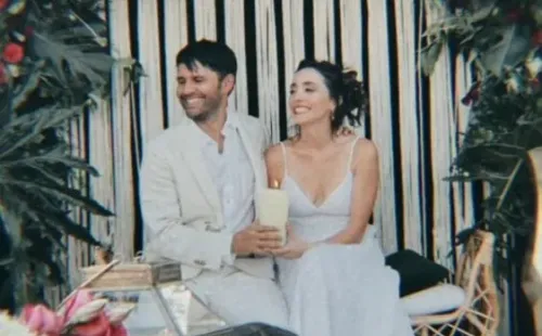 Mario Horton y Francisca Walker concretan matrimonio secreto.(Foto: Instagram)