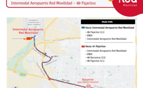 Recorrido 555