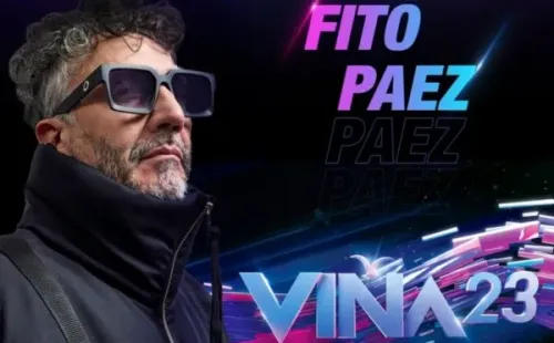 ¡Fito Páez estará en Viña 2023! (Foto: Producción Viña)