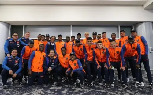 Ecuador arribó a Colombia esta semana (Foto: La Tri)