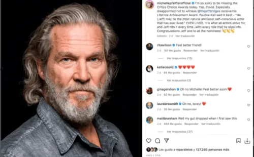 Brote de Covid-19 en los Globos de Oro sigue causando estragos.(Foto: Instagram)