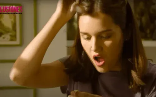 El incontrolable trastorno de Javiera en Juego de Ilusiones.(Foto: Mega)