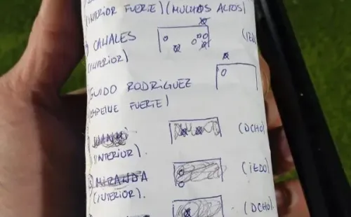 La botella con el “torpedo” de todos los pateadores del Betis (Foto: Cope)