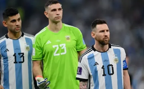 Para Gatti, Martínez fue mucho más determinante que Messi, tanto dentro como fuera de la cancha. Foto: Getty Images