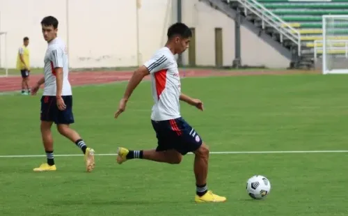 Darío Osorio es uno de los cracks a seguir en Europa para este Sudamericano Sub 20. | Foto: La Roja
