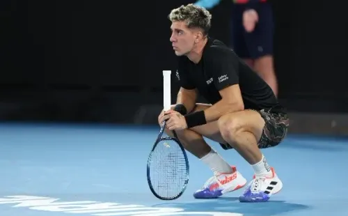 Kokkinakis quedó devastado tras ser víctima de la remontada de Murray. | Foto: Getty