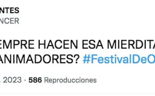 Critican beso entre animadores de Olmué 2023.(Foto: Twitter)