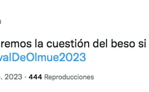 Critican beso entre animadores de Olmué 2023.(Foto: Twitter)